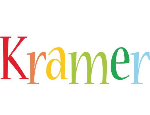 Kramer birthday logo