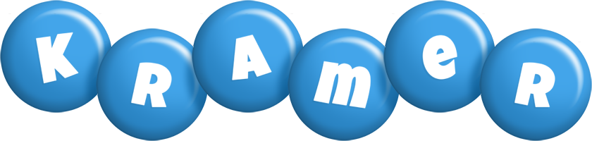 Kramer candy-blue logo