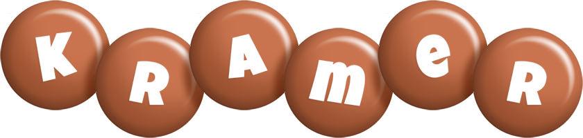 Kramer candy-brown logo