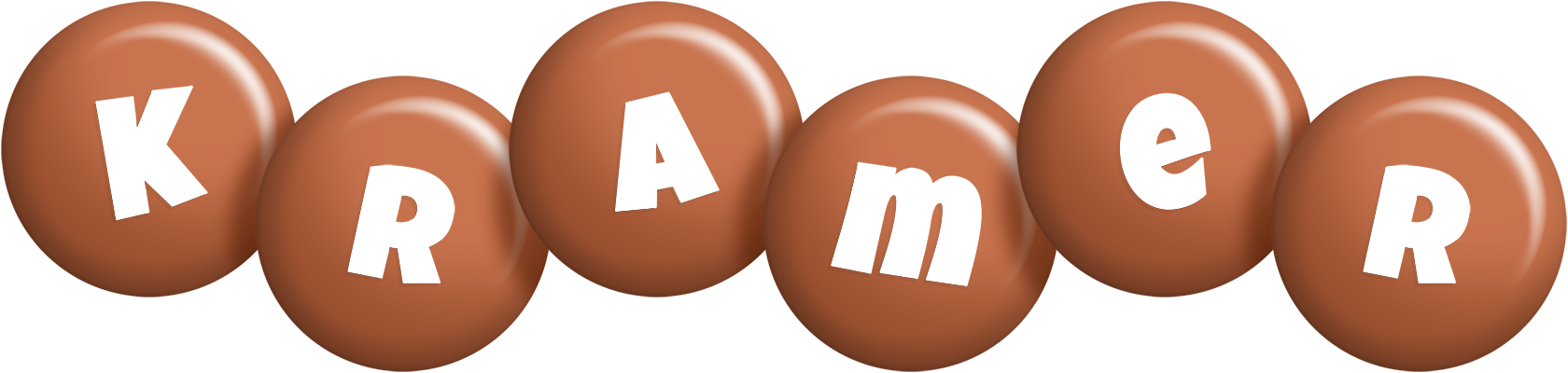 Kramer candy-brown logo