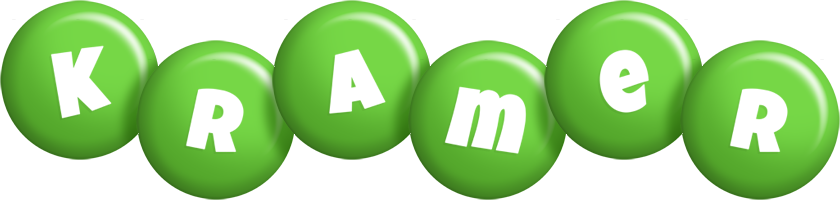 Kramer candy-green logo