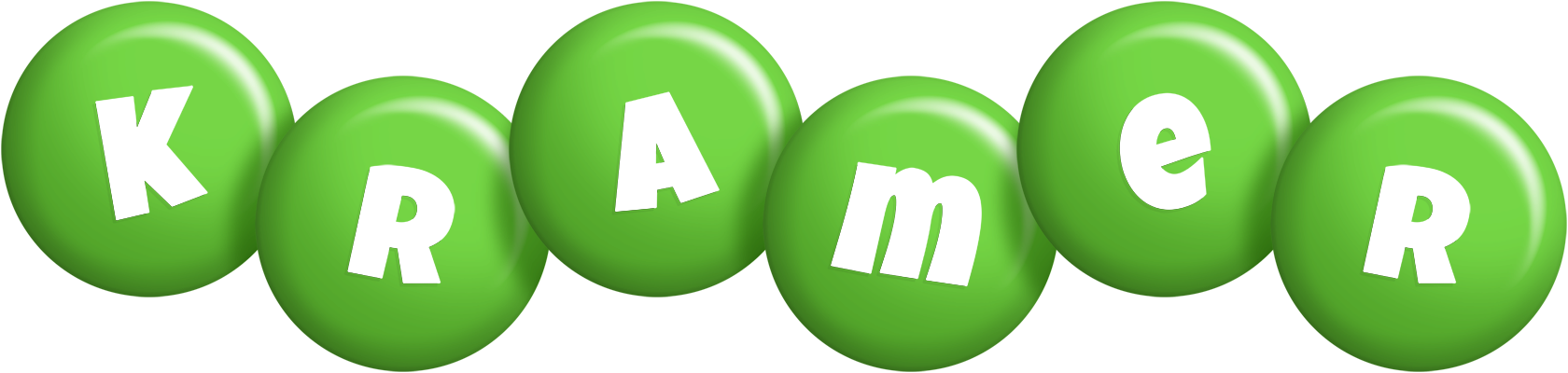 Kramer candy-green logo