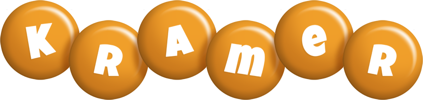 Kramer candy-orange logo