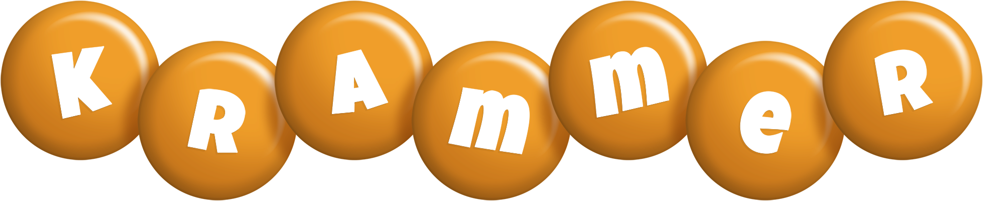 Krammer candy-orange logo