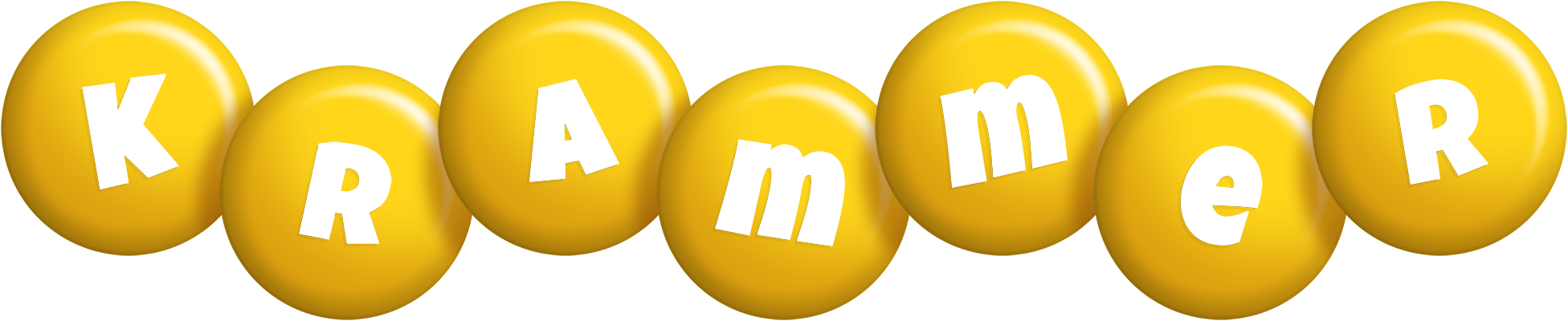 Krammer candy-yellow logo