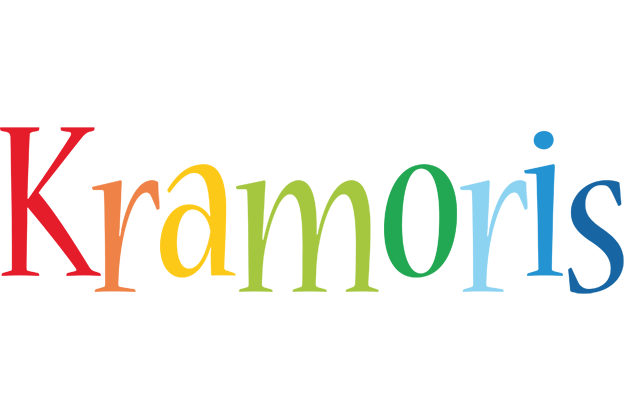 Kramoris birthday logo