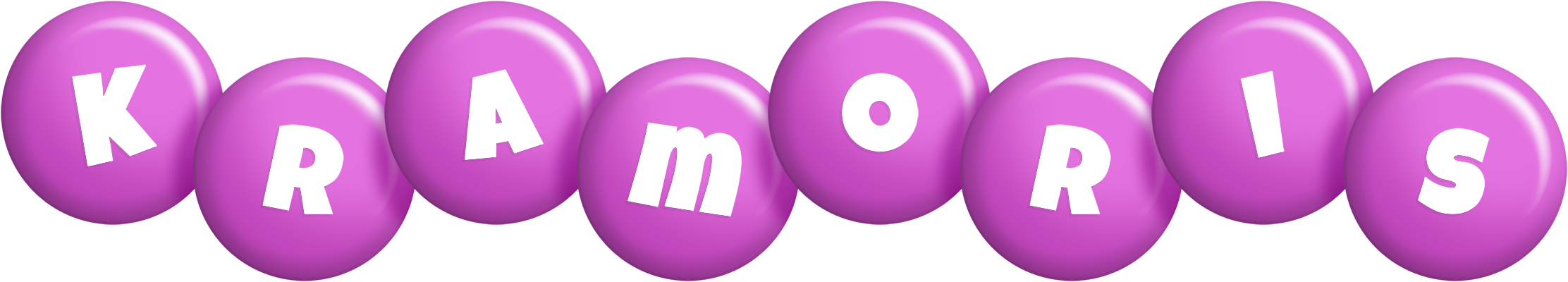 Kramoris candy-purple logo
