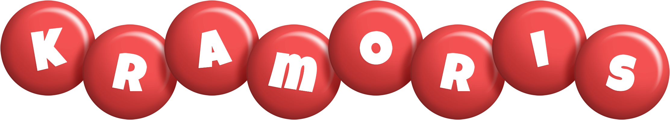 Kramoris candy-red logo
