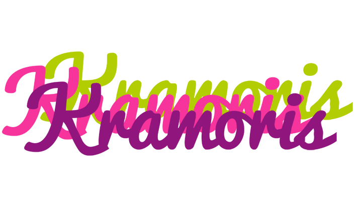 Kramoris flowers logo