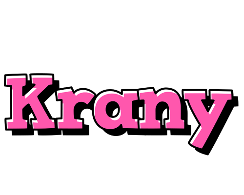 Krany girlish logo