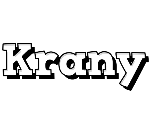 Krany snowing logo