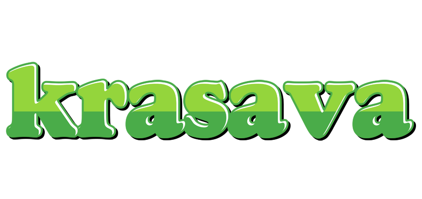 Krasava apple logo