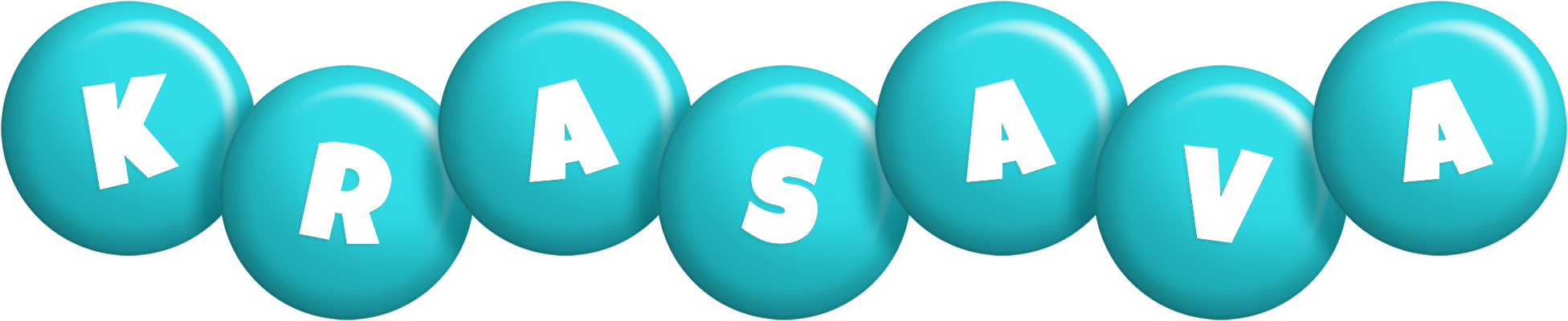 Krasava candy-azur logo