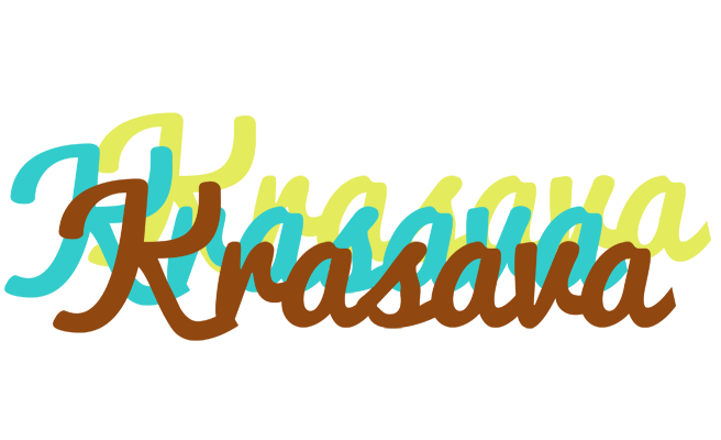 Krasava cupcake logo