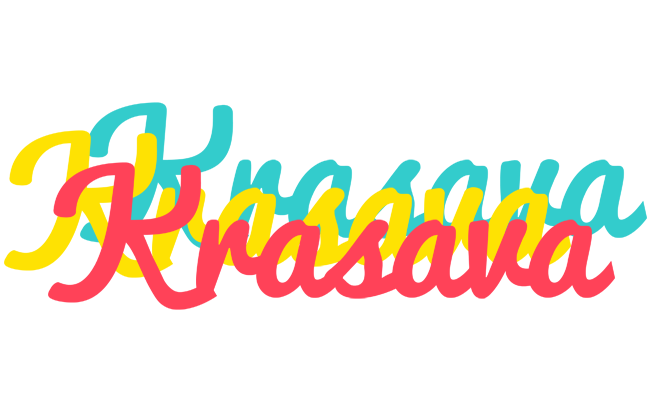 Krasava disco logo