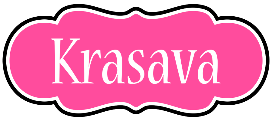 Krasava invitation logo