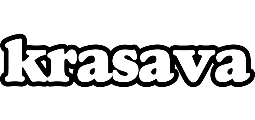 Krasava panda logo