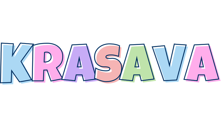Krasava pastel logo