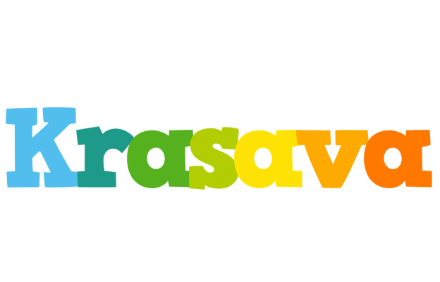 Krasava rainbows logo