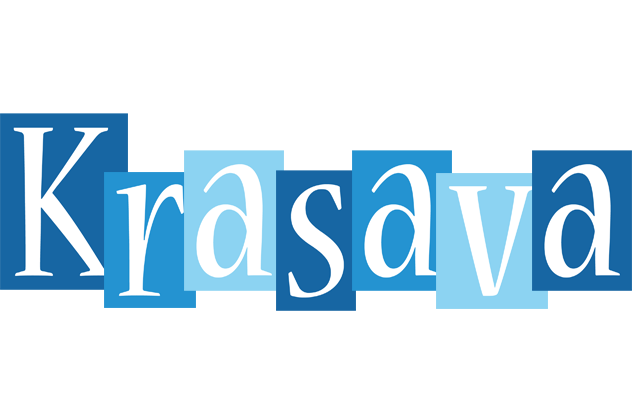 Krasava winter logo
