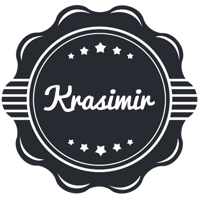 Krasimir badge logo