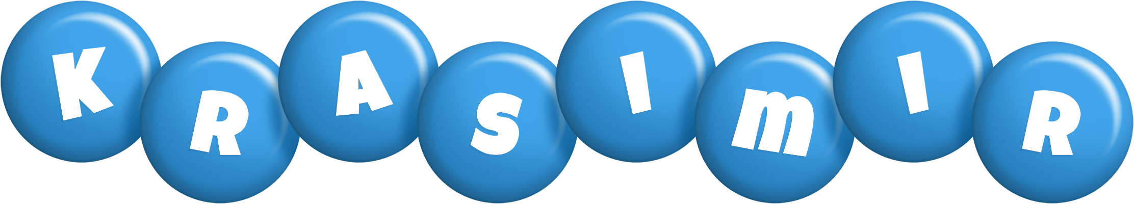 Krasimir candy-blue logo