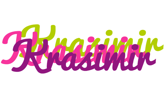 Krasimir flowers logo