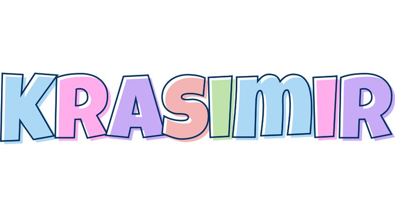Krasimir pastel logo