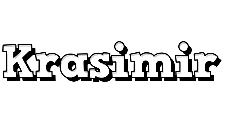 Krasimir snowing logo