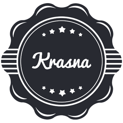 Krasna badge logo