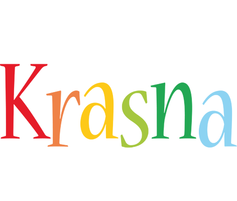 Krasna birthday logo