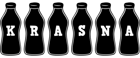 Krasna bottle logo