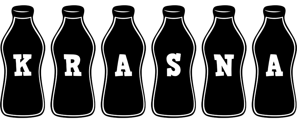 Krasna bottle logo