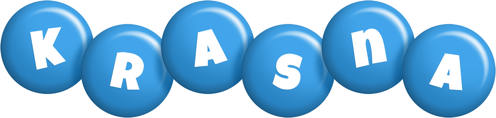 Krasna candy-blue logo