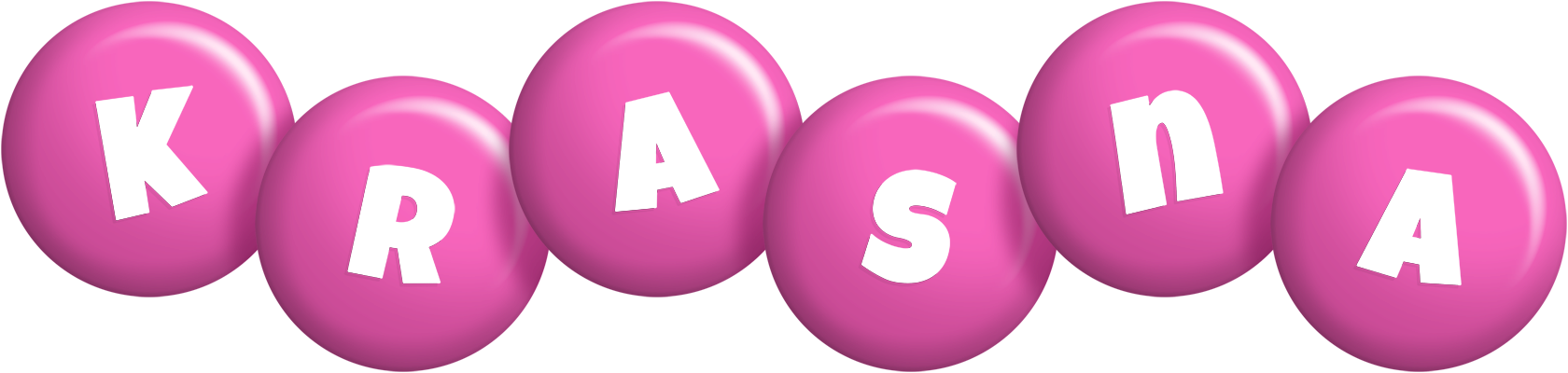 Krasna candy-pink logo