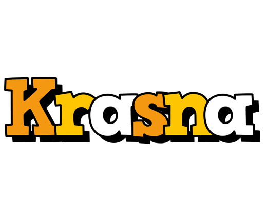 Krasna cartoon logo