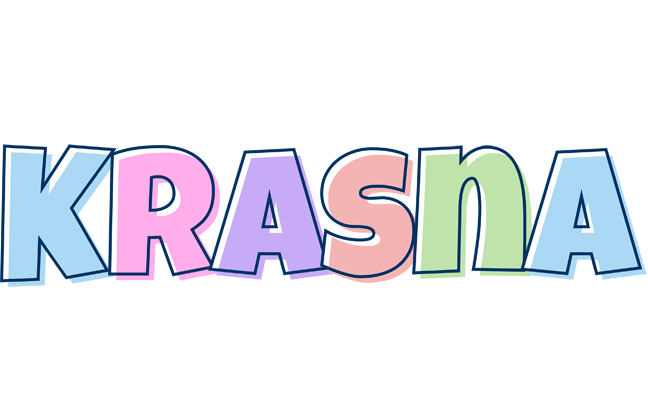 Krasna pastel logo