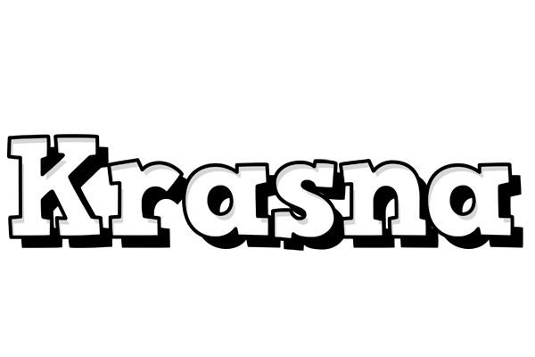Krasna snowing logo