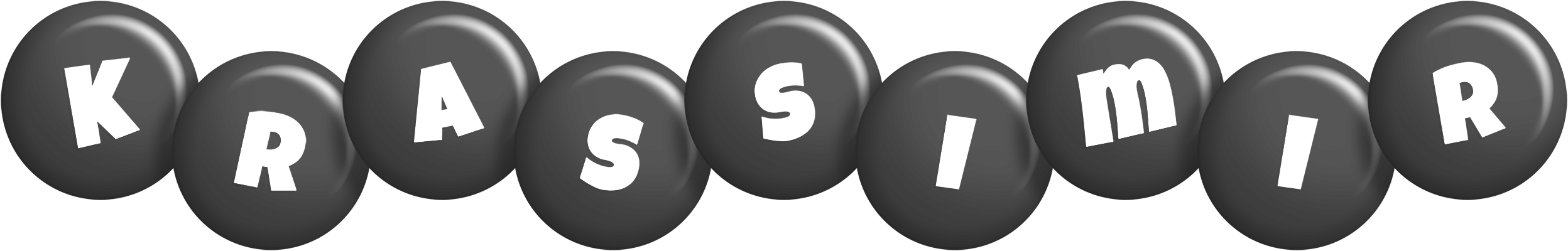 Krassimir candy-black logo