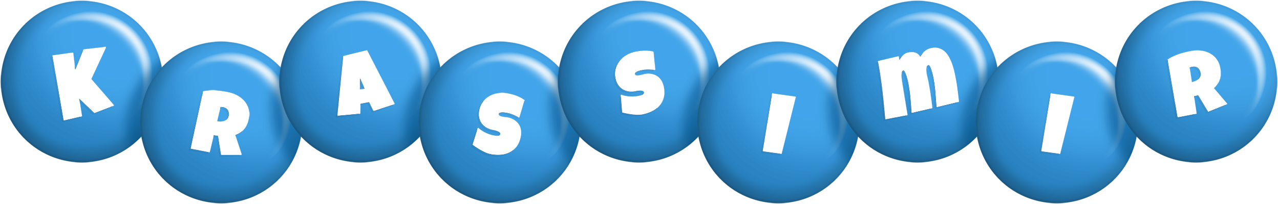 Krassimir candy-blue logo