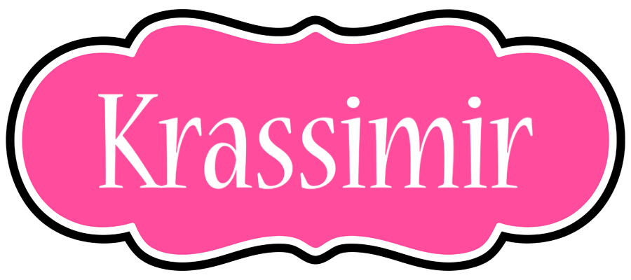 Krassimir invitation logo