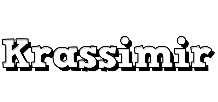 Krassimir snowing logo