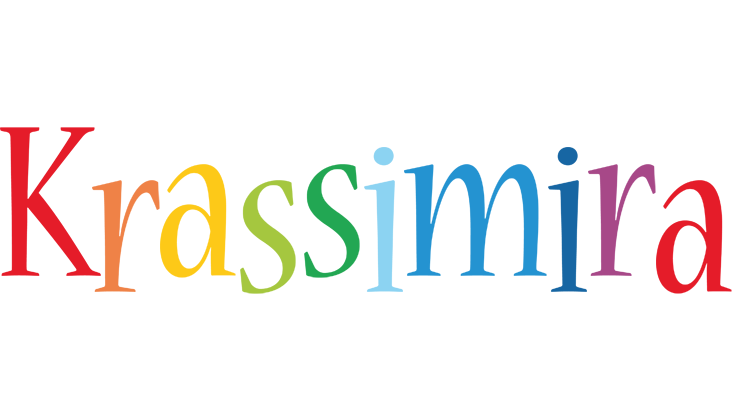 Krassimira birthday logo