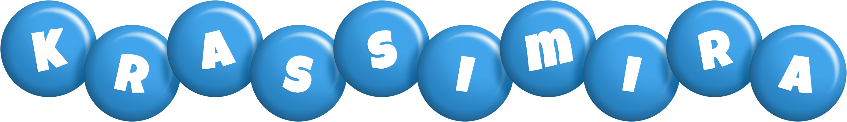 Krassimira candy-blue logo