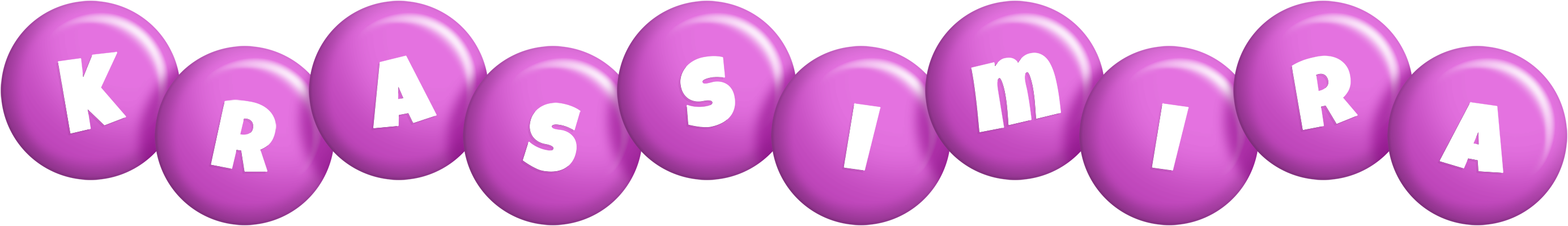 Krassimira candy-purple logo