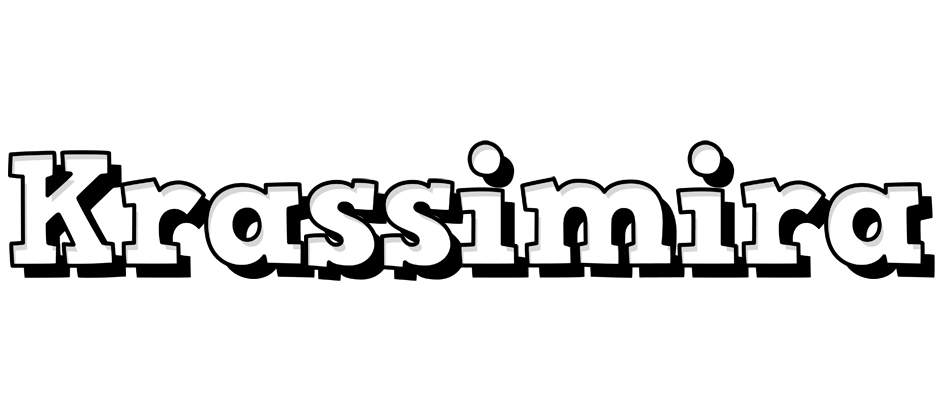 Krassimira snowing logo