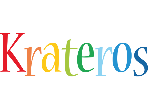 Krateros birthday logo