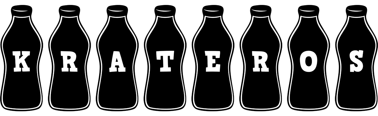 Krateros bottle logo