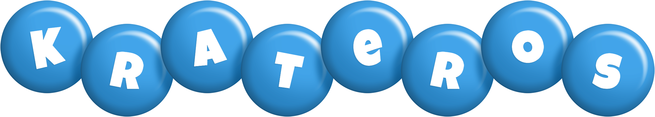 Krateros candy-blue logo