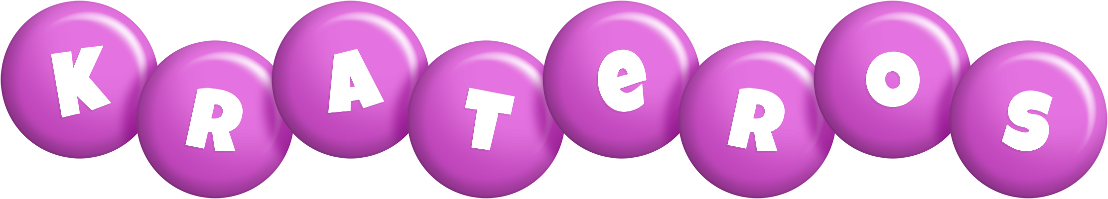 Krateros candy-purple logo